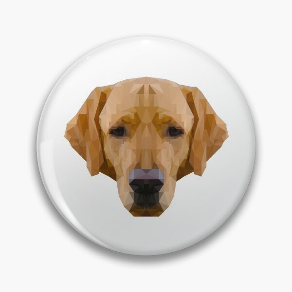 Artikelvorschau, Hund "Golden Retriever" - Polygon-Kunst entworfen und verkauft von speculatores.