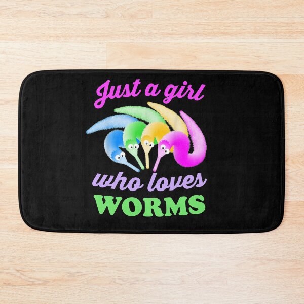 Item preview, Worm On A String Just A Girl Who Loves Worms designed and sold by Cloudlia.