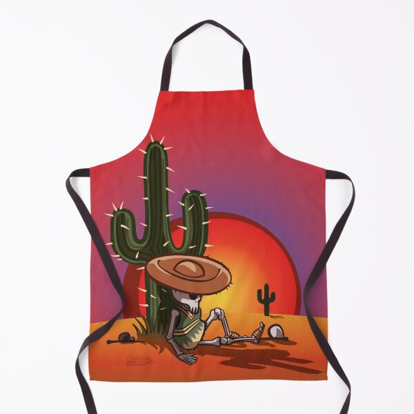 Item preview, Cactus and skeleton at sunset in the desert designed and sold by LEGADOVISUAL.