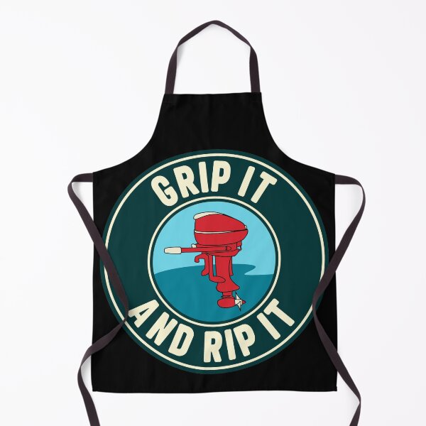 Item preview, Outboard Motor Vintage Boating Grip It and Rip It designed and sold by Huhnerdieb Apparel.