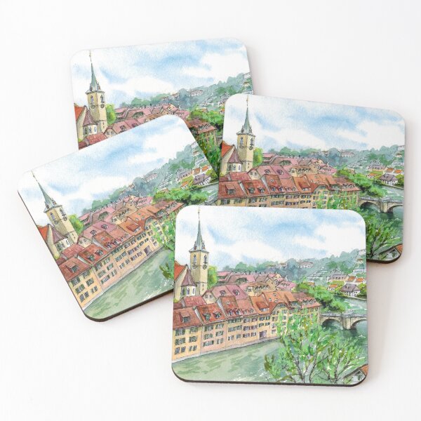 Item preview, Bern cityscape Switzerland designed and sold by Colibri77.