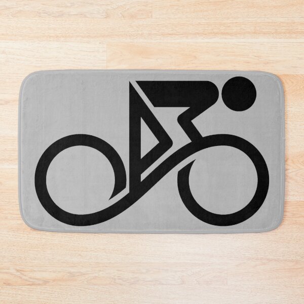 Item preview, Abstract Cyclist Line Art Infinity designed and sold by RabeDesigns.