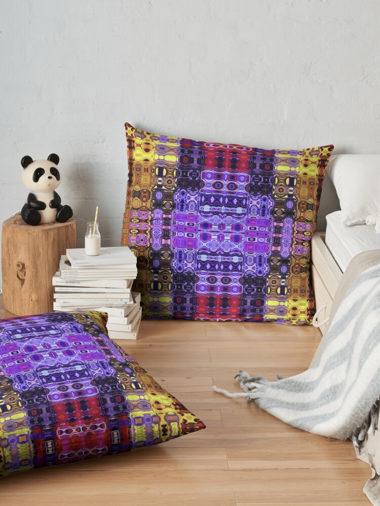Alternate view of Bohemian Motif 3 Floor Pillow
