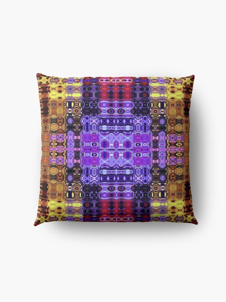 Alternate view of Bohemian Motif 3 Floor Pillow