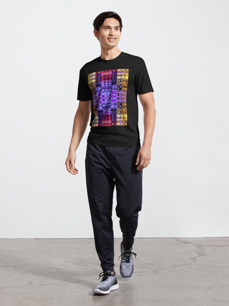 Thumbnail 5 of 7, Active T-Shirt, Bohemian Motif 3 designed and sold by vkdezine.