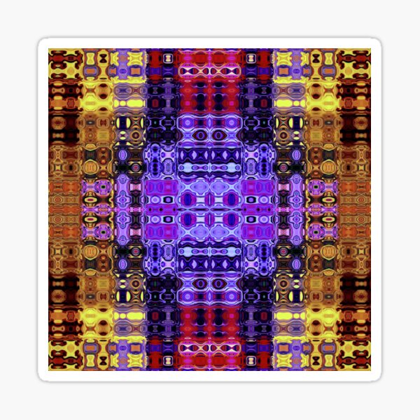 Bohemian Motif 3 Sticker