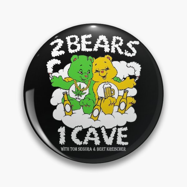 Item preview, 2 Bears 1 Cave With Tom Segura and Bert Kreischer Beer and Weed den designed and sold by Cameron50419.