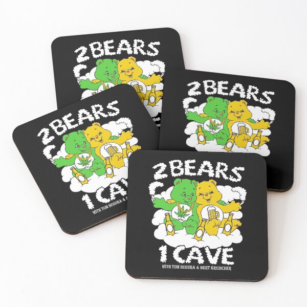 Item preview, 2 Bears 1 Cave With Tom Segura and Bert Kreischer Beer and Weed den designed and sold by Cameron50419.