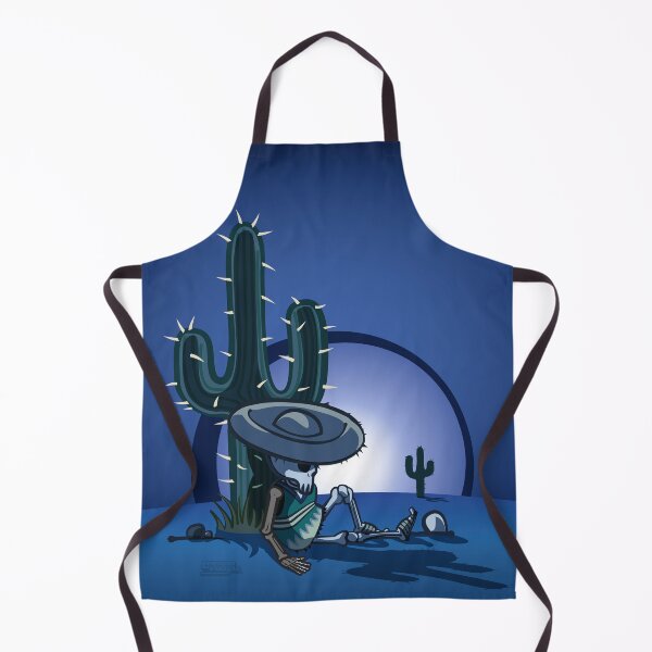 Item preview, Cactus and skeleton at night in the desert designed and sold by LEGADOVISUAL.