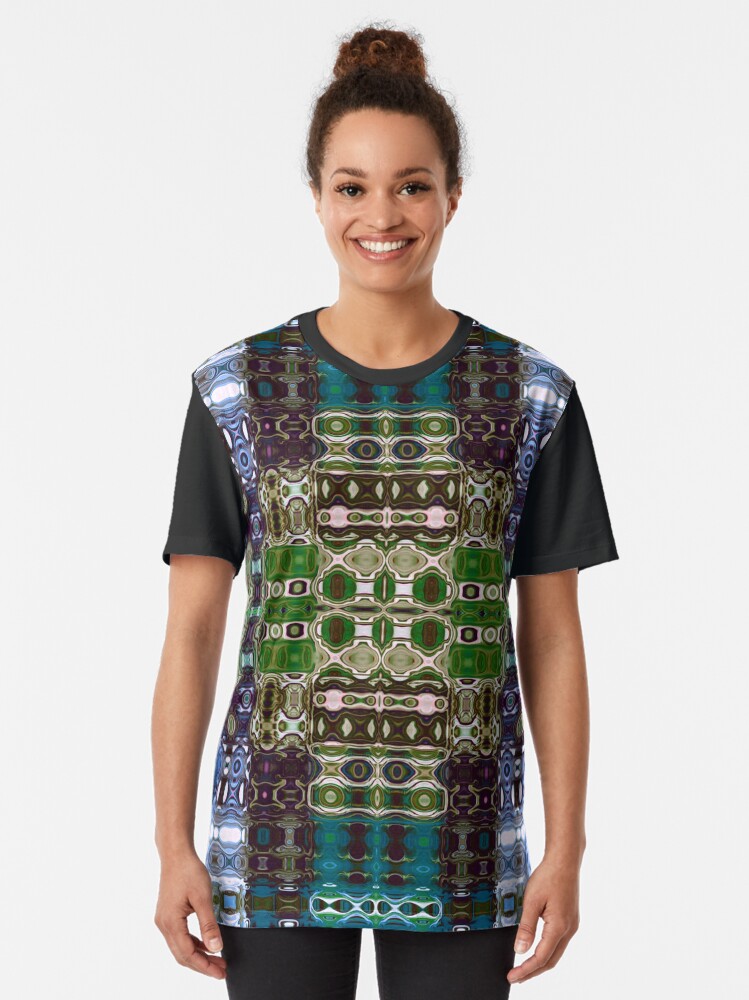 Alternate view of Bohemian Motif 4 Graphic T-Shirt