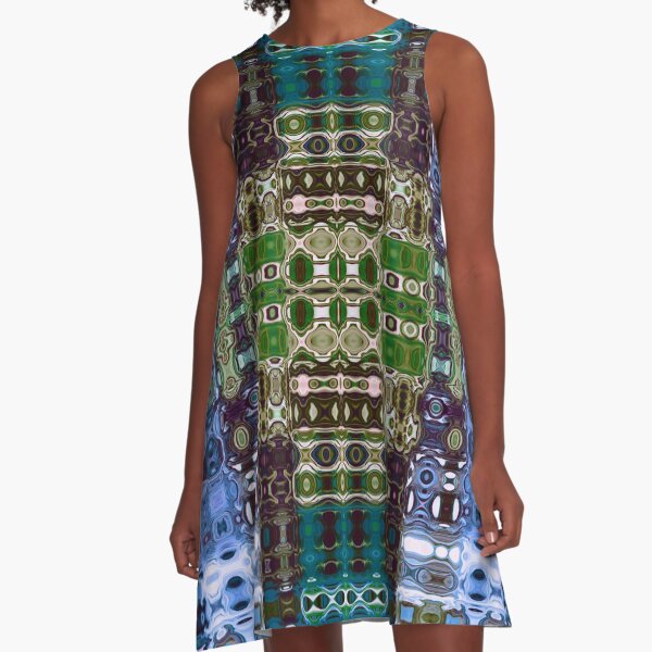 Bohemian Motif 4 A-Line Dress