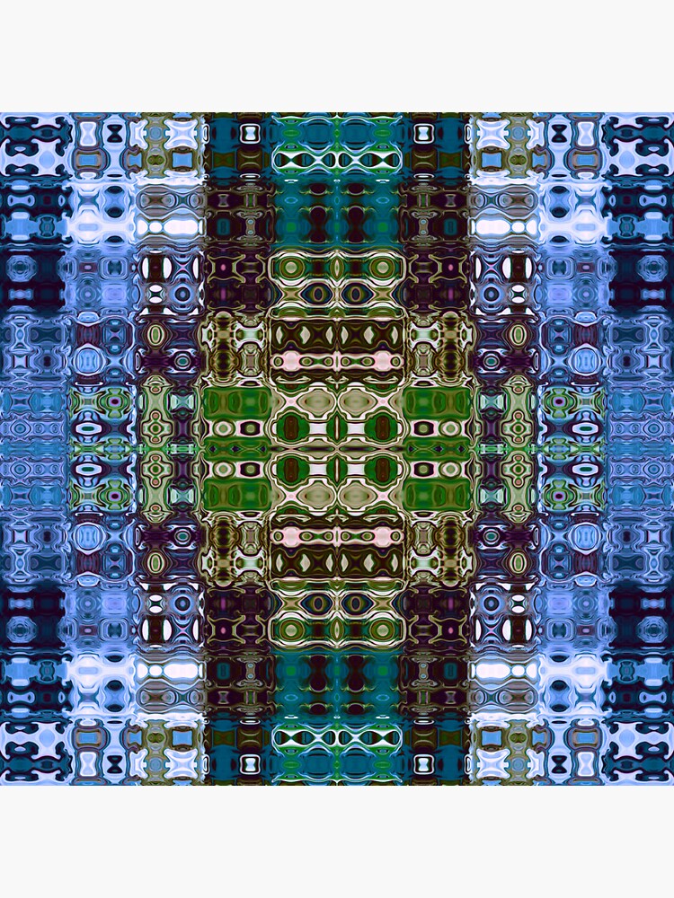 Thumbnail 3 of 3, Sticker, Bohemian Motif 4 designed and sold by vkdezine.