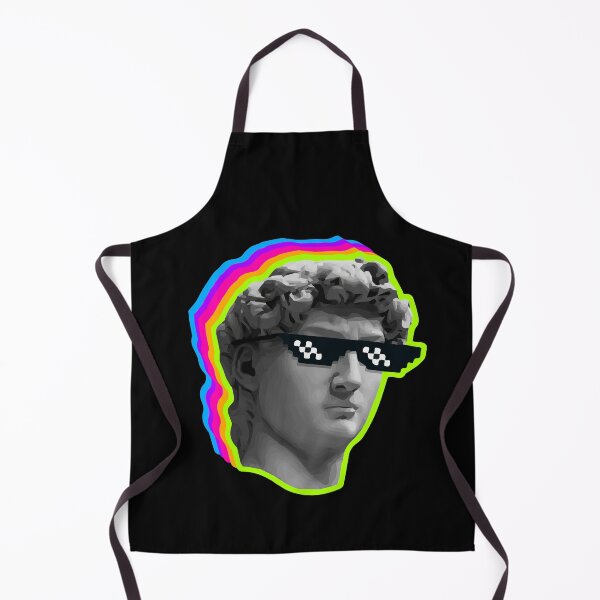 Item preview, David Neon Pixel Sun Glasses designed and sold by ProjecTees.