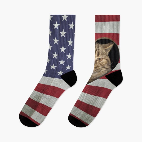 Item preview, Mericat, merica, FOURTH OF JULY, designed and sold by fluffyfriends.