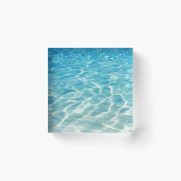 Item preview, Crystal Clear Aqua Blue Ocean Water designed and sold by Stylish Printing.