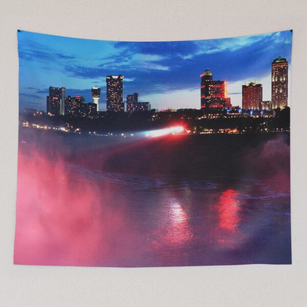 Item preview, Tapestries,Tapestry,throw blankets,comforters,duvet covers ,shower curtains, Niagara Waterfall Wall Art,niagara canvas,niagara falls,canada designed and sold by eyesight4vision.
