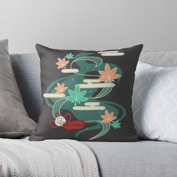 Maple Winds Throw Pillow