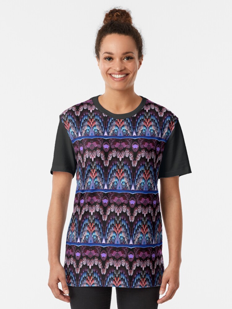 Alternate view of Victorian Motif 1 Graphic T-Shirt