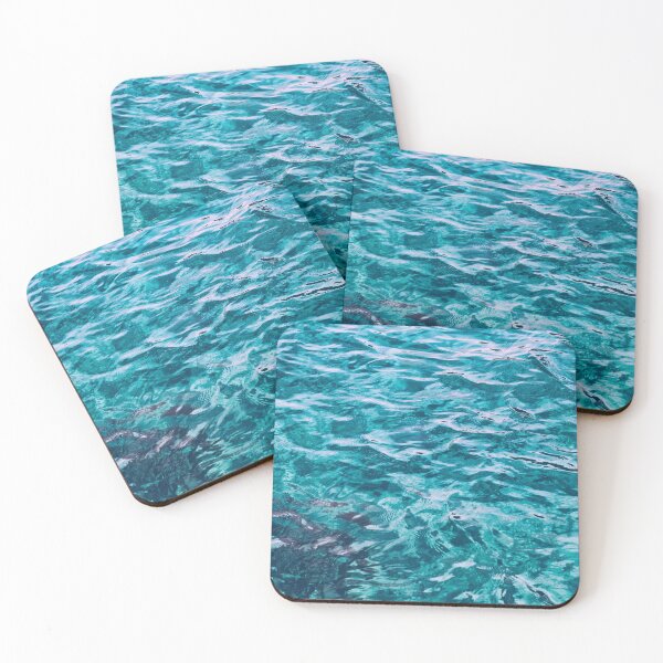 Item preview, Crystal Clear Aqua Blue Ocean Water designed and sold by Stylish Printing.