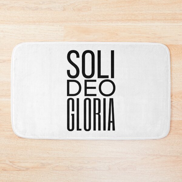 Item preview, Soli Deo Gloria Reformed Quote designed and sold by HalpinDesign.