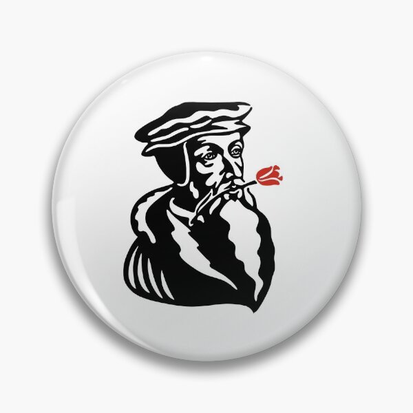 Item preview, John Calvin With a Tulip designed and sold by HalpinDesign.