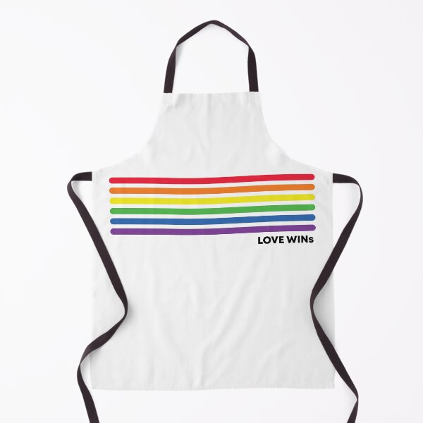 Item preview, Minimalist Gay Pride Rainbow LGBTQ Love wins designed and sold by ARTsPlural.