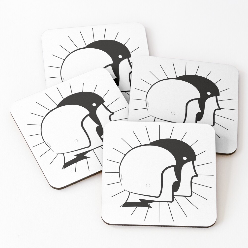 Item preview, Coasters (Set of 4) designed and sold by IntrepidRiders.