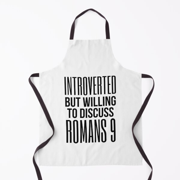Artikelvorschau, Introverted but Wiling to Discuss Romans 9 entworfen und verkauft von HalpinDesign.