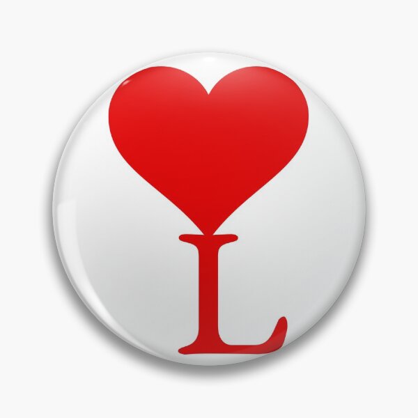 Item preview, Heart with letter initial L designed and sold by ronaldsonou.