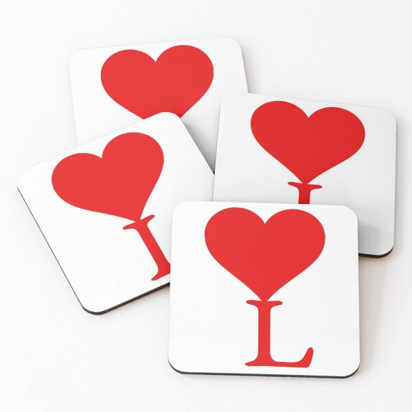 Item preview, Heart with letter initial L designed and sold by ronaldsonou.