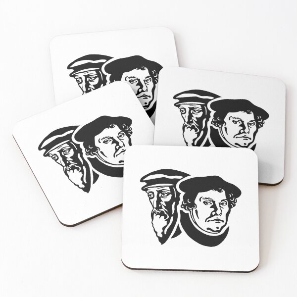 Item preview, Luther and Calvin Portrait designed and sold by HalpinDesign.