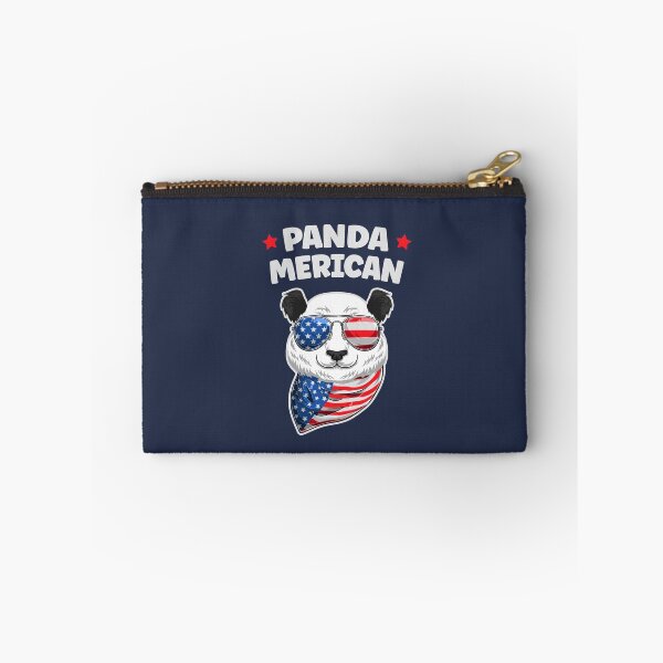 Item preview, American Panda Panda-Merican with 4th of July US Flag designed and sold by Uppercase Tees.