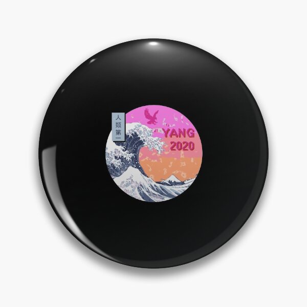 Item preview, Great Wave Japanese Vaporwave Aesthetic Yang 2020 designed and sold by ccolaberni.