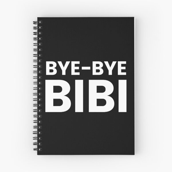 Item preview, BYE-BYE BIBI | Benjamin Netanyahu Leaves Office designed and sold by NoirOwned.