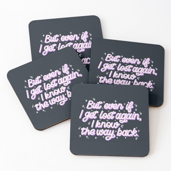 Item preview, “But Even If I Get Lost Again I know The Way Back” Inspirational Quote designed and sold by annylands.