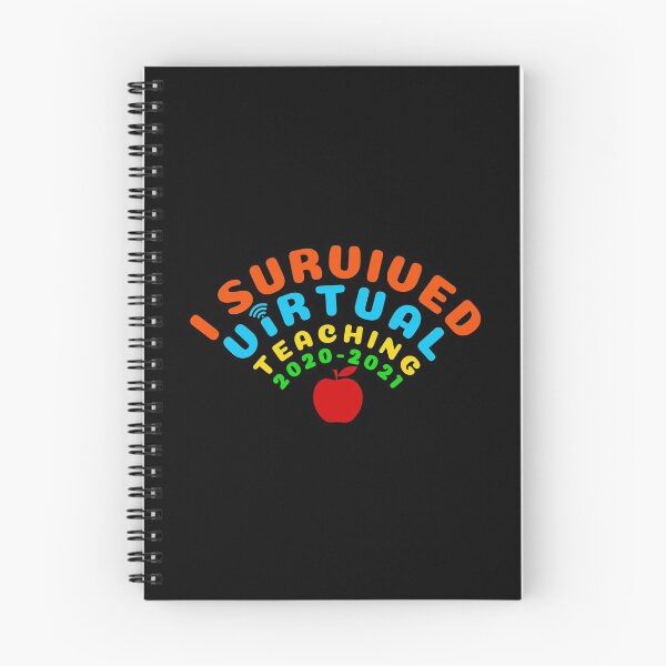 Item preview, Funny Teacher I Survived Virtual Teaching 2020-2021 designed and sold by TKsTees.