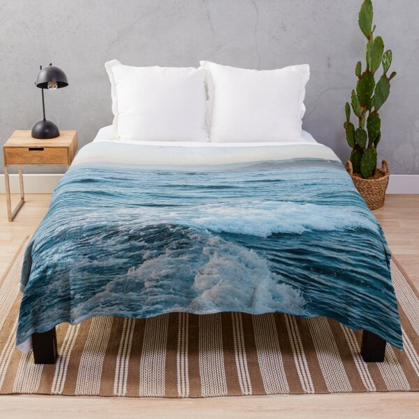 Item preview, Blue Ocean Waves Landscape designed and sold by JHuiYanLi.