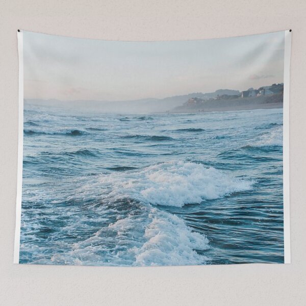Item preview, Blue Ocean Waves Landscape designed and sold by JHuiYanLi.