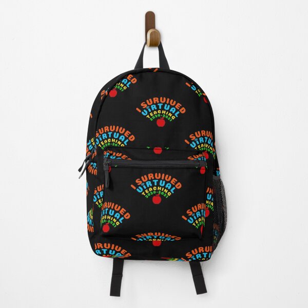 Item preview, Funny Teacher I Survived Virtual Teaching 2020-2021 designed and sold by TKsTees.