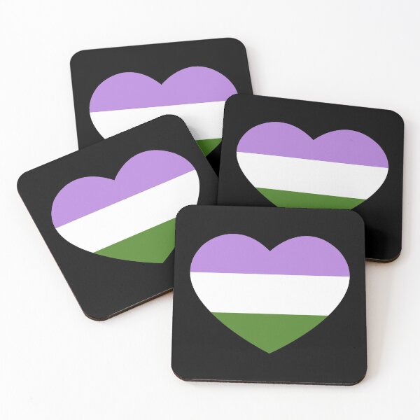 Item preview, Pride Love (Genderqueer) / Black Version designed and sold by Frallo.