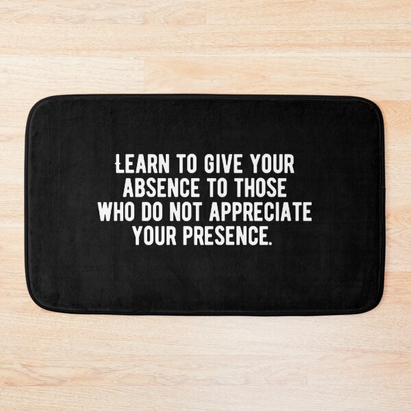 Item preview, LEARN TO GIVE YOUR ABSENCE  designed and sold by Binod Kashyap.
