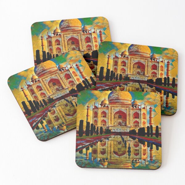 Item preview, Taj Mahal Tea House Abstract  designed and sold by Zoo-Moo.