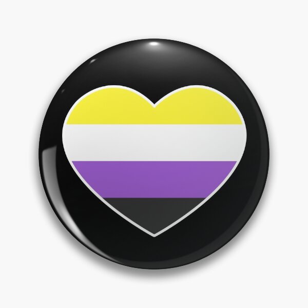 Item preview, Pride Love (Non-binary) / Black Version designed and sold by Frallo.