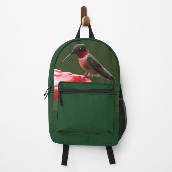 Item preview, Ruby-Throated Hummingbird Feeding designed and sold by LisaNaturePhoto.
