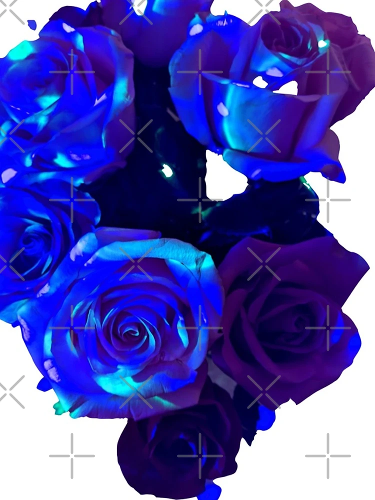Thumbnail 5 of 5, iPhone Case, Blue Roses designed and sold by Tropicx.