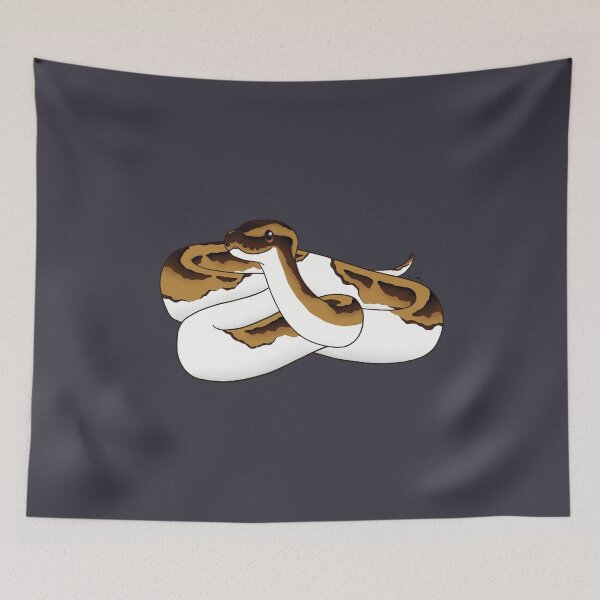 Item preview, Piebald Ball Python Illustration III designed and sold by anacecilia.