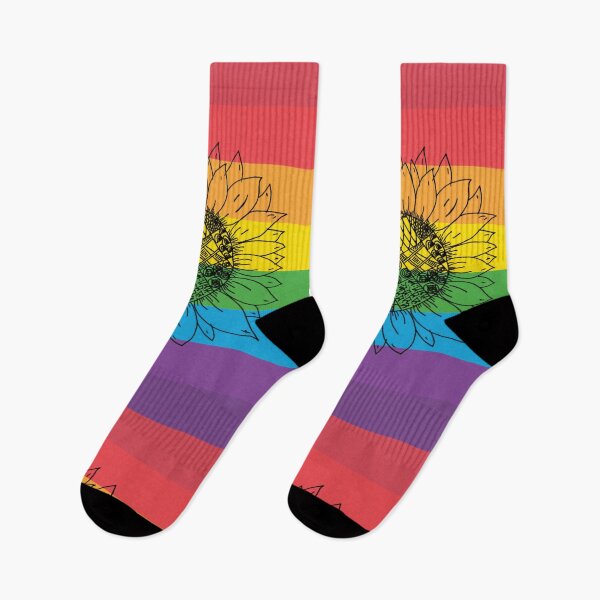 Item preview, Love is love rainbow sunflower designed and sold by JooArtPrints  ★★★★★.