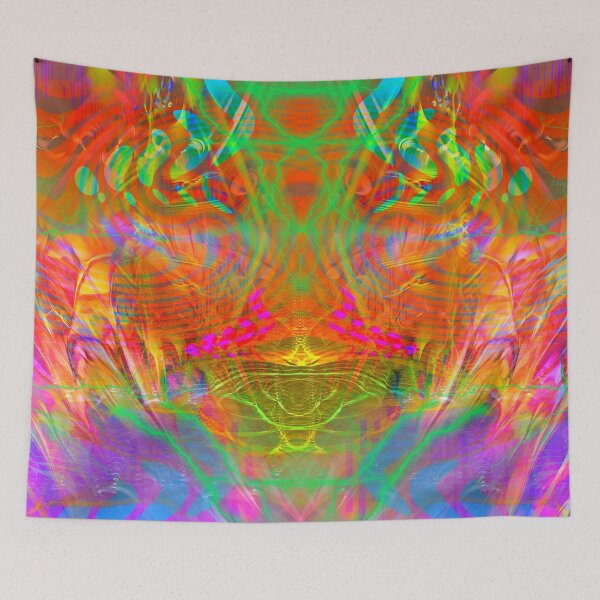 Item preview, Solar King Radiation (psychedelic, abstract, visionary) designed and sold by Discordant Dreams Art.