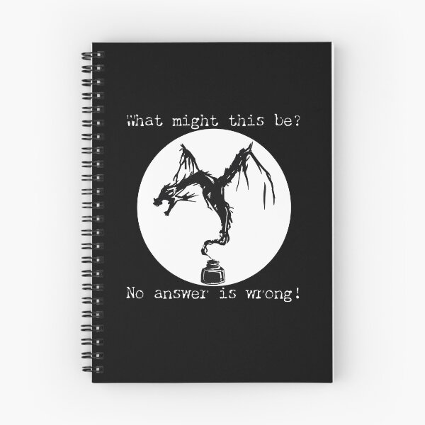 Item preview, Funny psychology student black evil fantasy ink Dragon designed and sold by FalkDania.