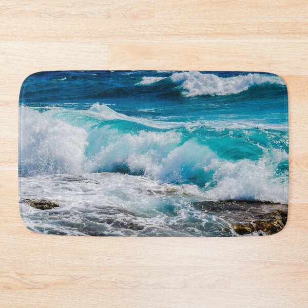 Item preview, Blue Ocean Waves designed and sold by Petal & Paw.
